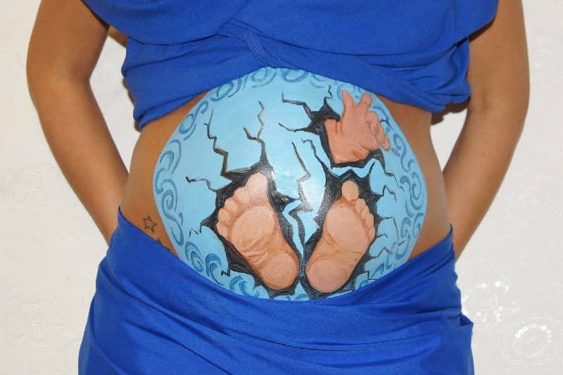 Ontwikkeling haar en huid van baby tijdens zwangerschap