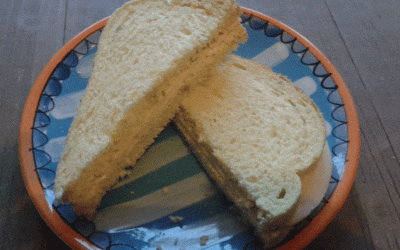 Gerookte Kipfilet Sandwich Met Een Twist