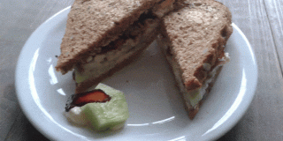 pompoenbrood met spek