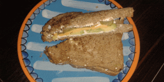 Geitenkaas avocado sandwich