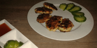 Zalmkoekjes