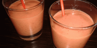Aardbeien Mango Smoothie