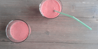 Aardbei Banaan Smoothie