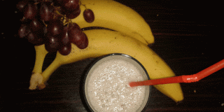 Banaan, Kiwi, Druiven Smoothie